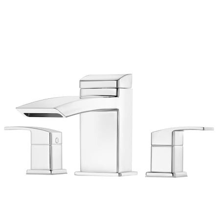Pfister Tub Faucet, Polished Chrome, Deck RT6-5D1C